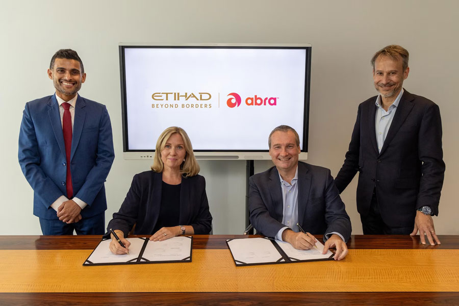 Etihad Airways and Abra Group Sign Strategic Partnership MoU