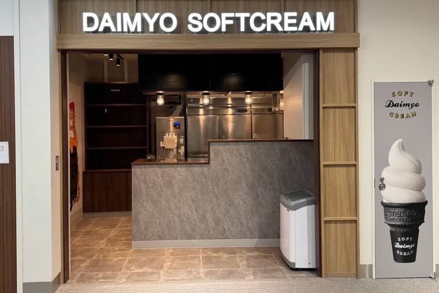 DAIMYO SOFTCREAM Opens at Fukuoka Airport International Terminal DAIMYO SOFTCREAM Opens at Fukuoka Airport International Terminal