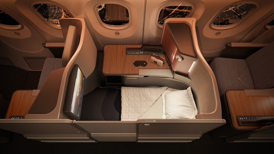 Qantas Unveils New Business Class for Additional Boeing 787-9s Qantas Unveils New Business Class for Additional Boeing 787-9s