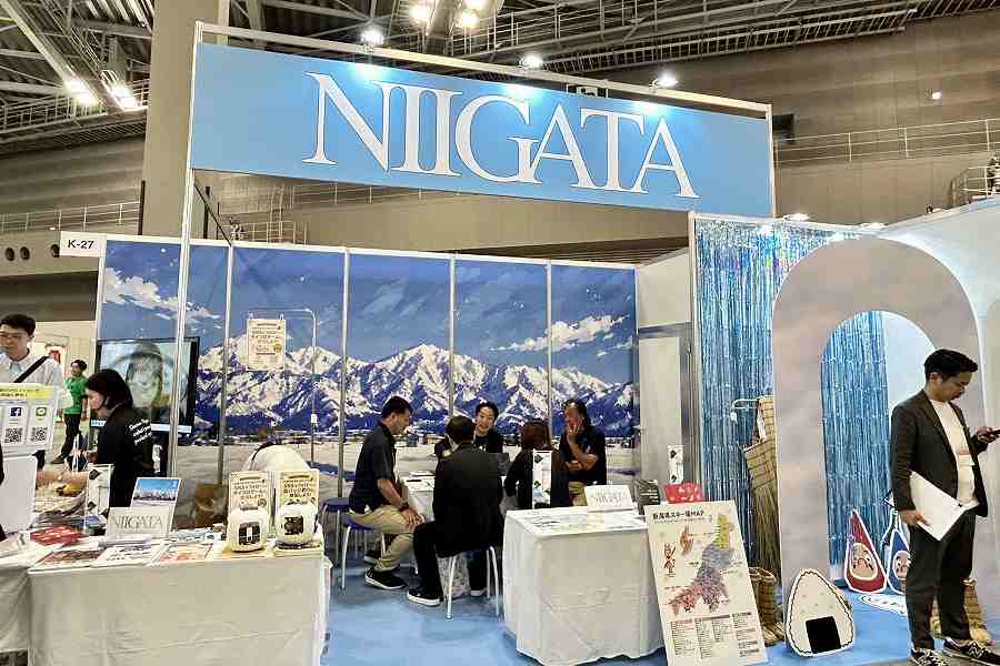 Niigata Prefecture Exhibits at Tourism EXPO Japan 2026