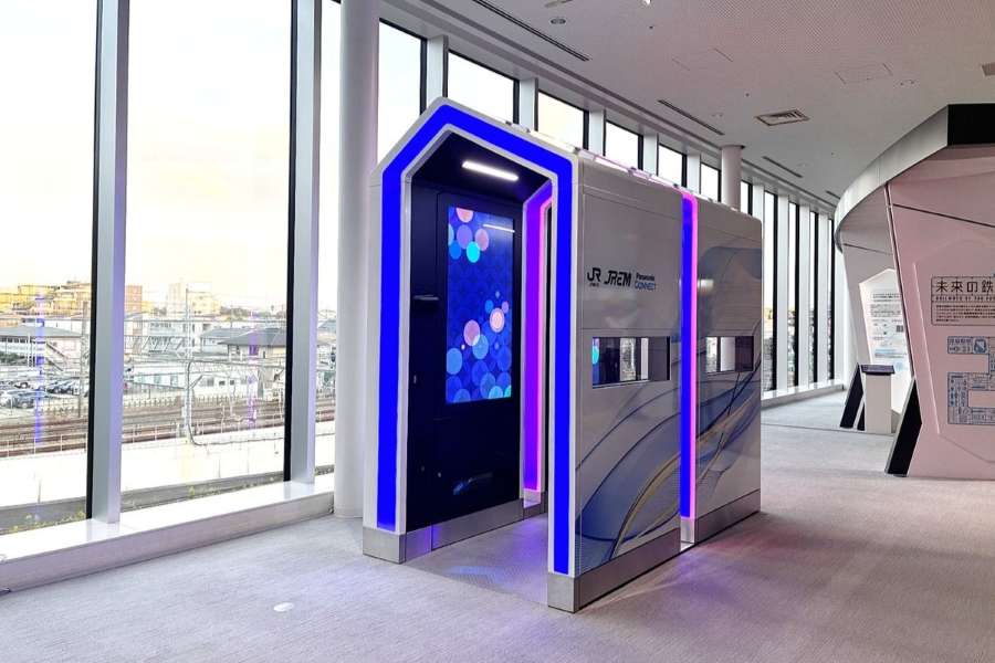 Panasonic Connect Exhibits Facial Recognition Ticket Gate at The Railway Museum