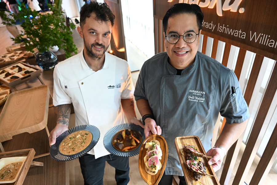 Alaska Airlines and Hawaiian Airlines Enhance In-Flight Dining with Local Chefs Alaska Airlines and Hawaiian Airlines Enhance In-Flight Dining with Local Chefs