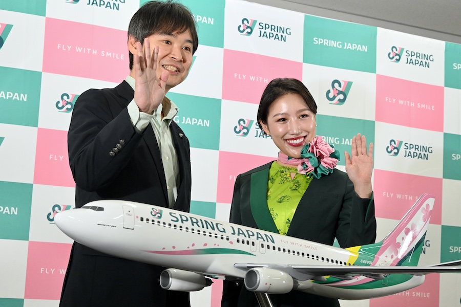Spring Japan Unveils New Brand Logo and Aircraft Livery