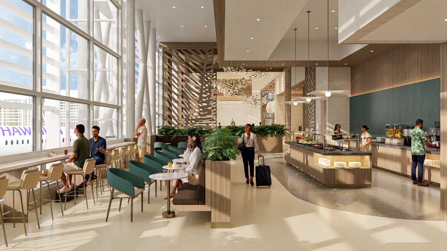 Hawaiian Airlines to Open New Honolulu Lounge in Early 2028